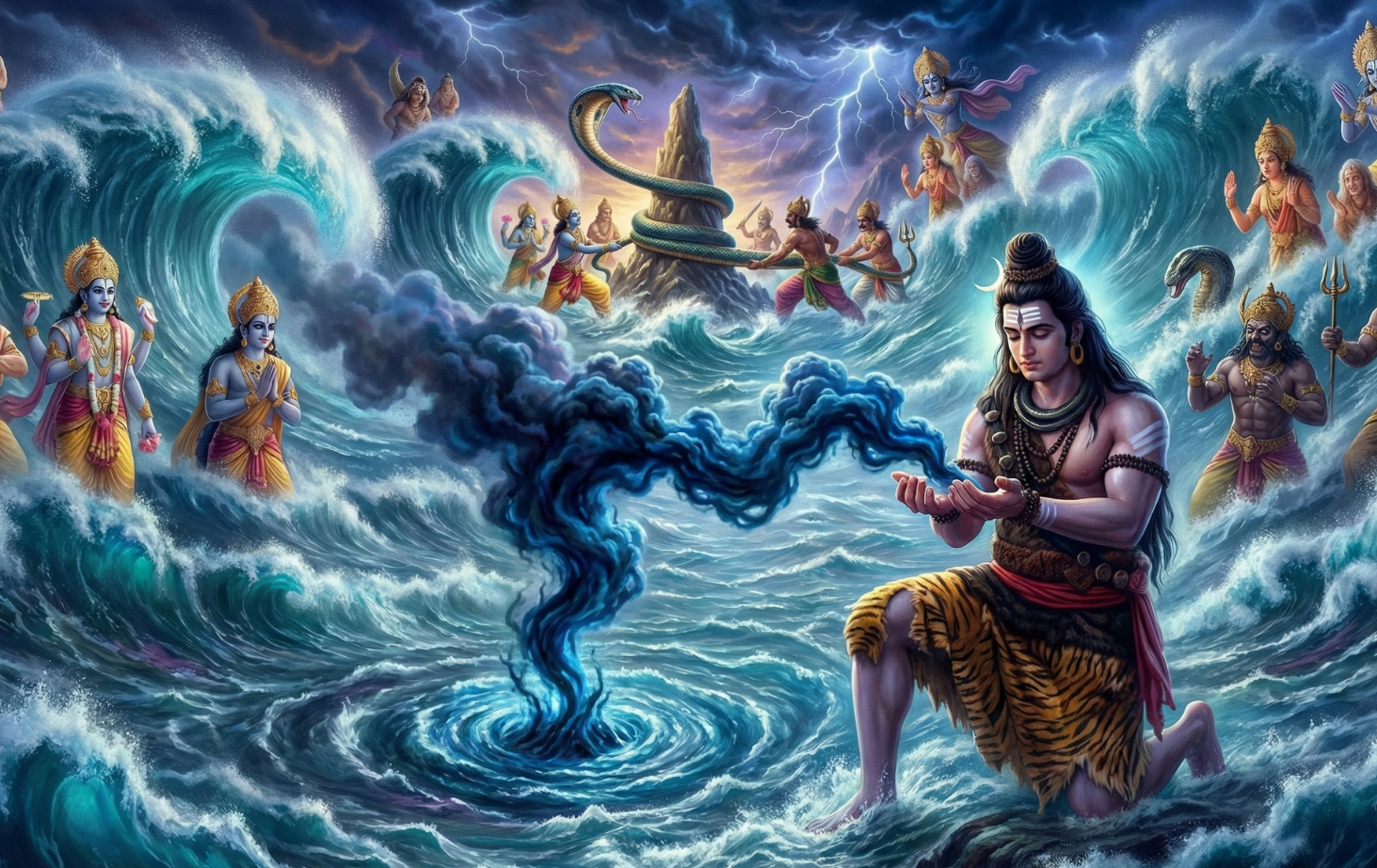 Neelkanth: The Blue Throat That Teaches You How to Hold Pain Without Spreading It.