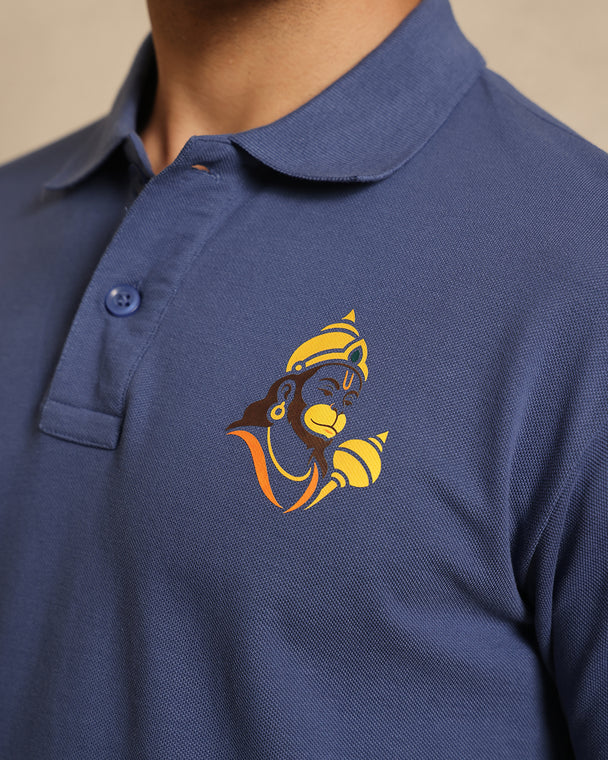 Vayuputra Hanumanji Polo T-shirt