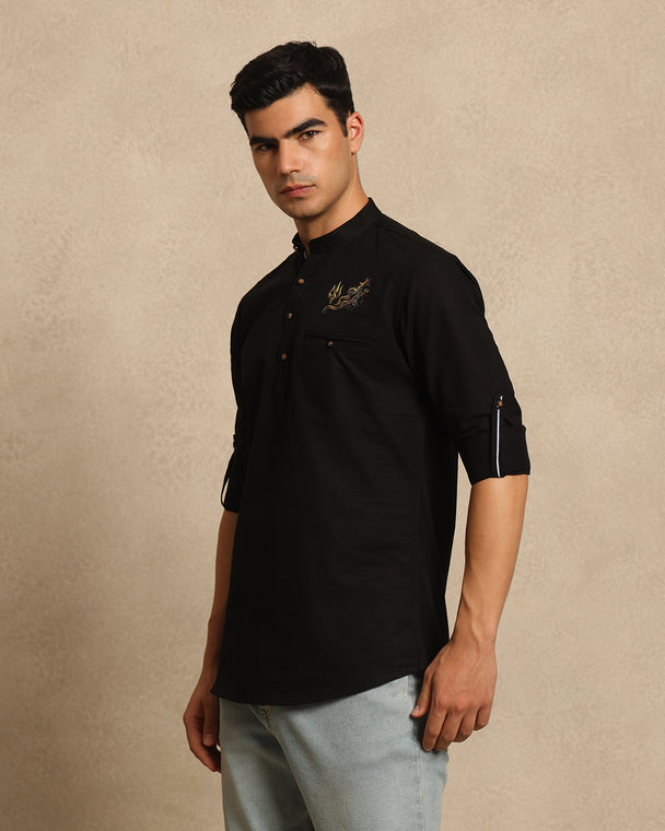 Mahakaal Signature Kurta (Exclusive Gold Edition)