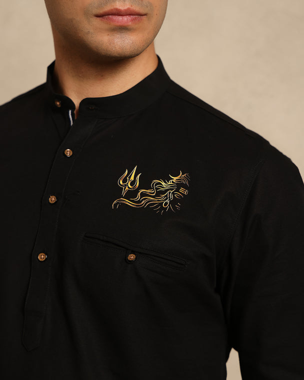 Mahakaal Signature Kurta (Exclusive Gold Edition)