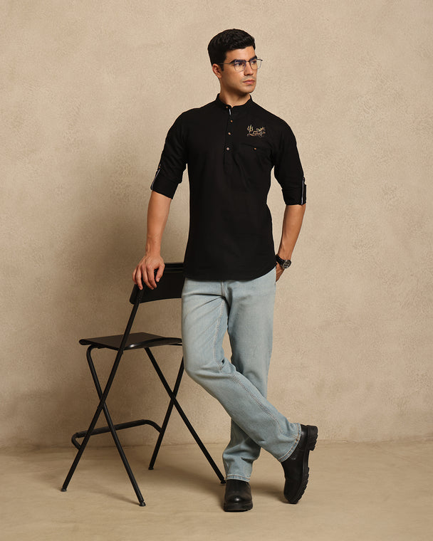 Mahakaal Signature Kurta (Exclusive Gold Edition)