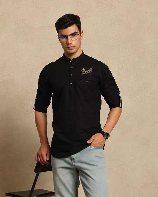 Mahakaal Signature Kurta (Exclusive Gold Edition)