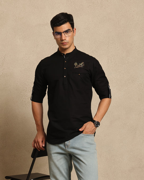Mahakaal Signature Kurta (Exclusive Gold Edition)