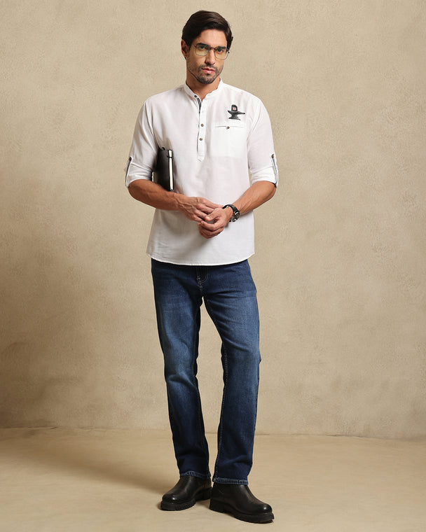 Shivling Signature Kurta
