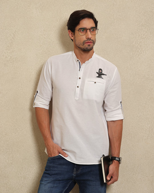 Shivling Signature Kurta