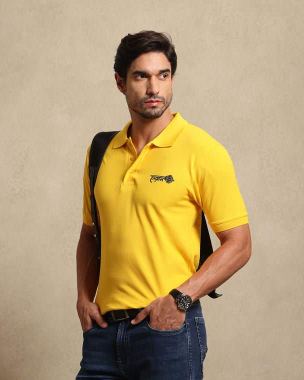 Hanumanji Gada Polo T-shirt