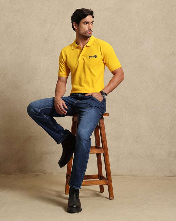 Hanumanji Gada Polo T-shirt