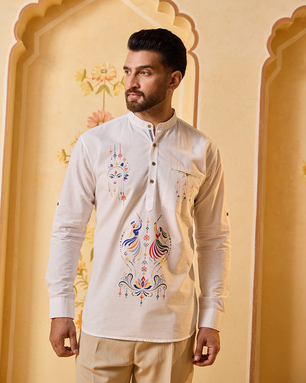 Navshakti Raas Signature Kurta — Navratri Edition