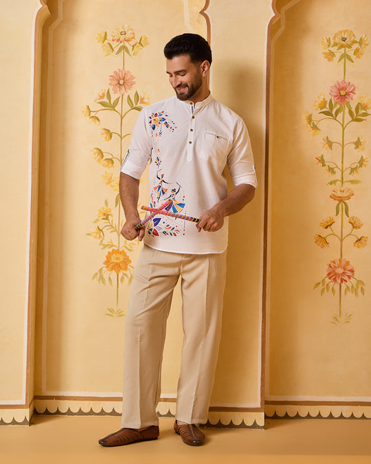 Navrang Bhakti Signature Kurta — Navratri Edition