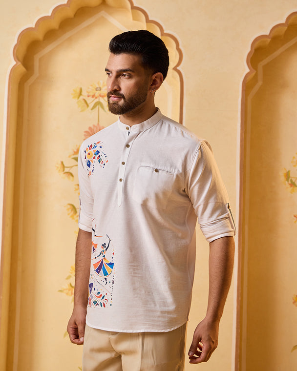 Navrang Bhakti Signature Kurta — Navratri Edition