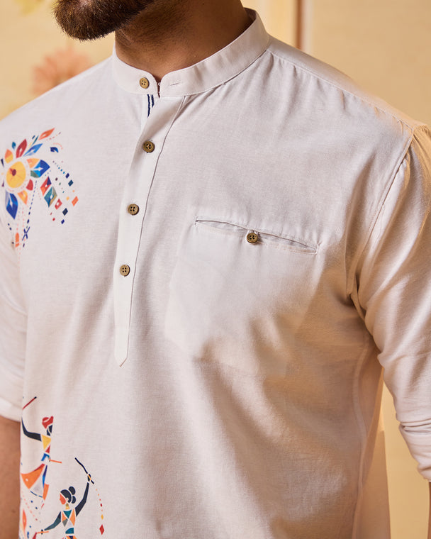 Navrang Bhakti Signature Kurta — Navratri Edition