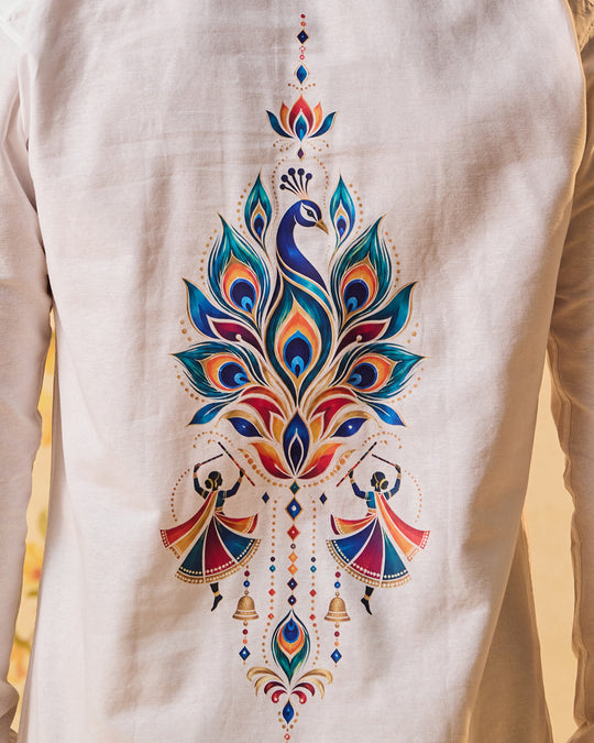 MAYUR RAAS Signature Kurta — Navratri Edition
