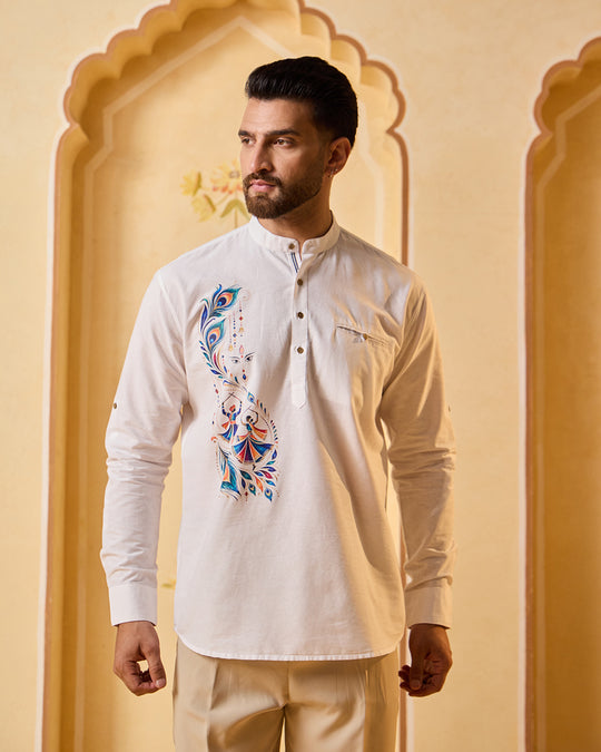 MAYUR RAAS Signature Kurta — Navratri Edition