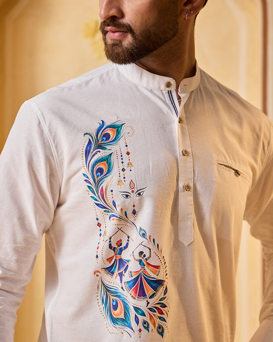 MAYUR RAAS Signature Kurta — Navratri Edition