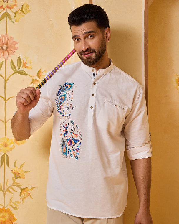 MAYUR RAAS Signature Kurta — Navratri Edition