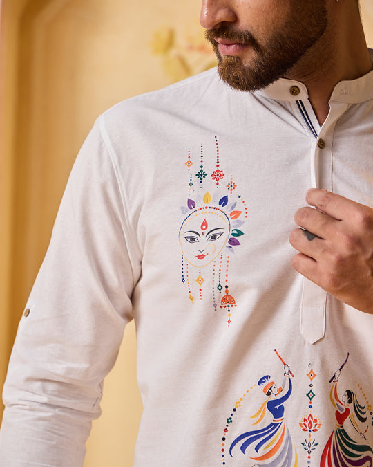 Navshakti Raas Signature Kurta — Navratri Edition