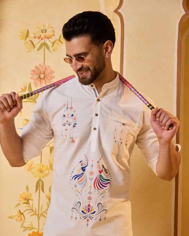 Navshakti Raas Signature Kurta — Navratri Edition