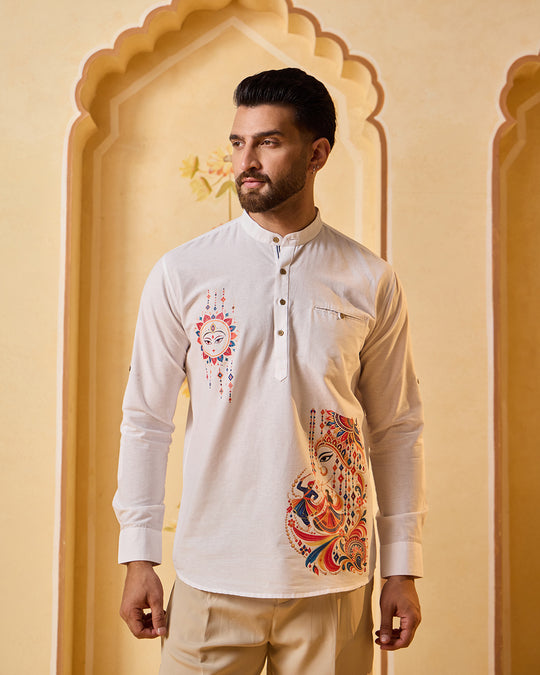 Rangtaali Signature Kurta — Navratri Edition