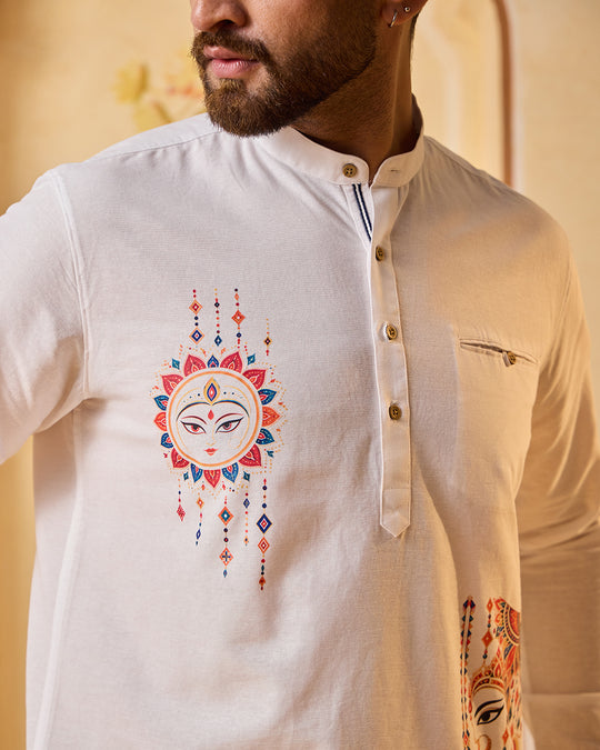 Rangtaali Signature Kurta — Navratri Edition