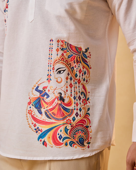 Rangtaali Signature Kurta — Navratri Edition