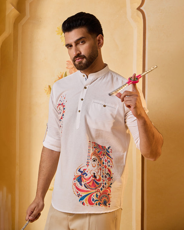 Rangtaali Signature Kurta — Navratri Edition