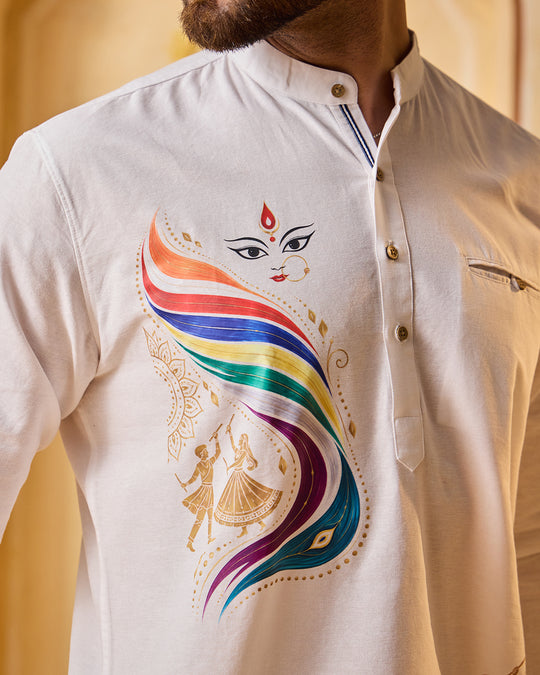 Navdurga Signature Kurta — Navratri Edition