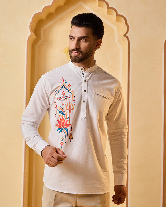 Param Shakti Signature Kurta — Navratri Edition