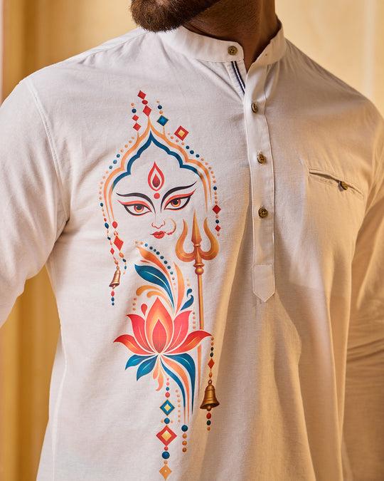 Param Shakti Signature Kurta — Navratri Edition