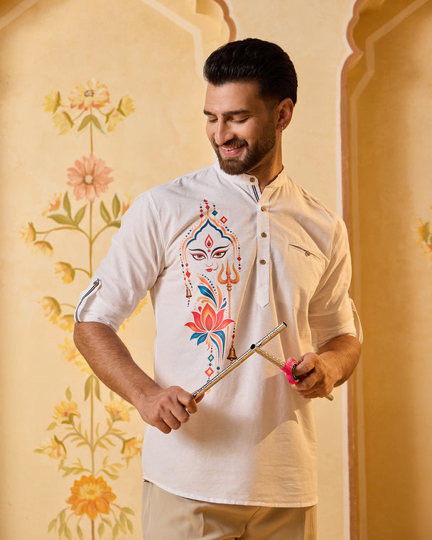 Param Shakti Signature Kurta — Navratri Edition