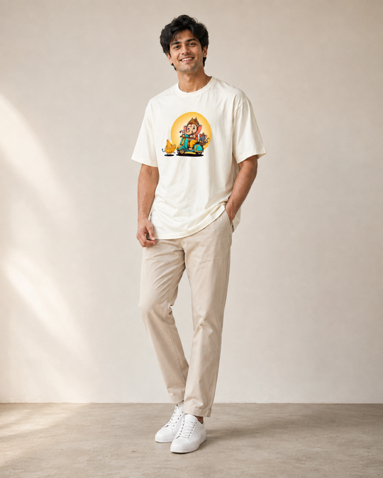 Bal Ganesh Hanuman T-shirt (Mangalmurti Edition)