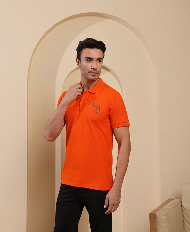 Flying Hanumanji Polo T-shirt