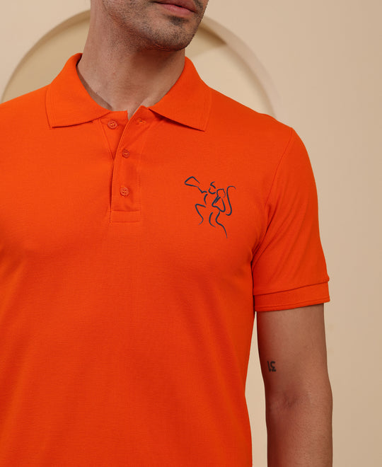 Flying Hanumanji Polo T-shirt