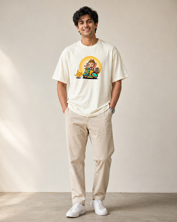 Bal Ganesh Hanuman T-shirt (Mangalmurti Edition)