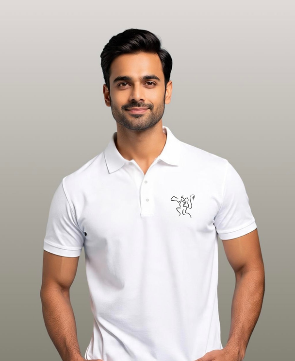 Flying Hanumanji Polo T-shirt