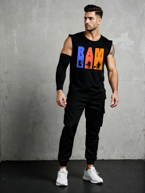 Tridev Oversized Tank Top