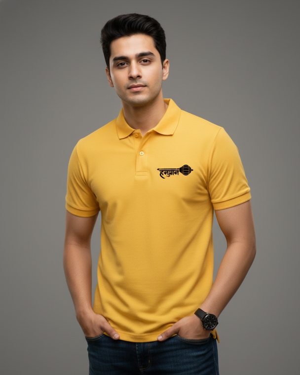 Hanumanji Gada Polo T-shirt